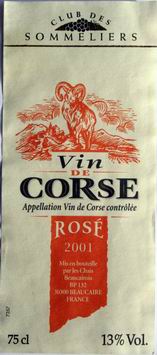corse rose 2001