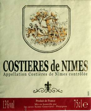 costieres de nimes 1caves ste genevieve