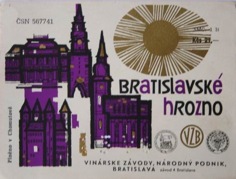 slovaquie bratislavske hrozno