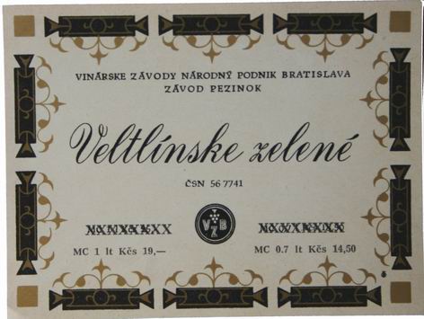 slovaquie veltlinske zelene