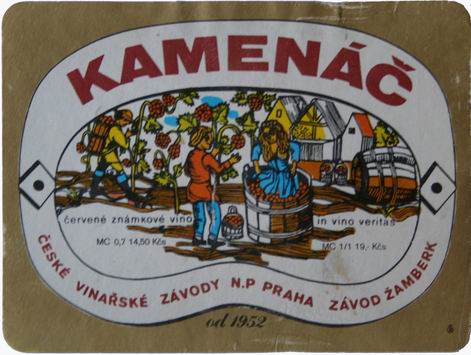tcheque kamenac 1952